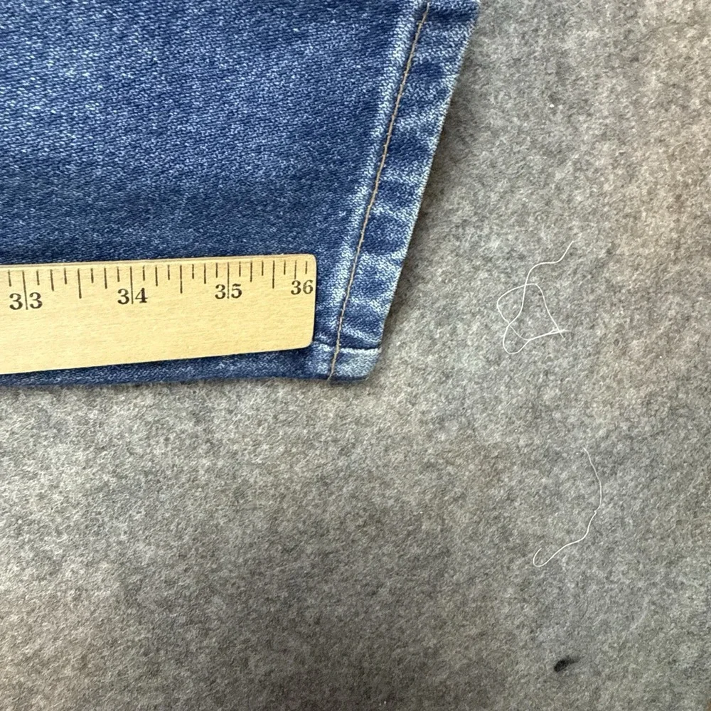 Vintage Wrangler Jeans Mens 38x37 Blue 13MWZ Cowboy Cut Western Rodeo